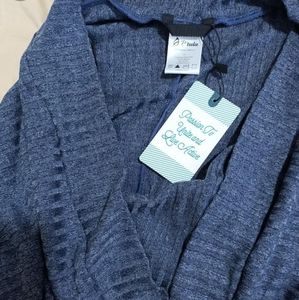 P'tula cozy up cardigan in Deep Blue
